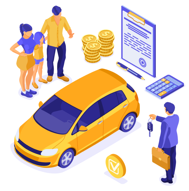 Auto Insurance Illustration